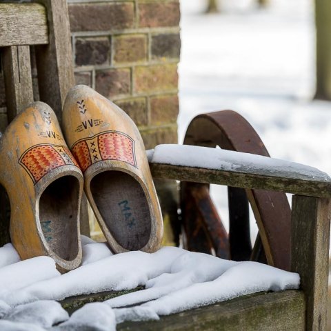 Droogmakerij de Beemster in de winter 017 - Fotograaf Bertel Kolthof © Stichting Werelderfgoed Nederland