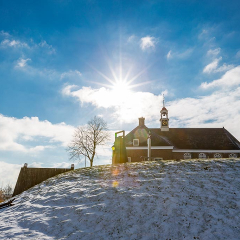Winter op Schokland