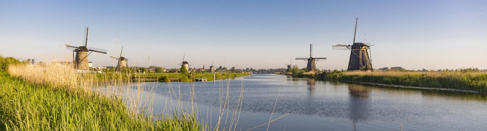 Kinderdijk ochtend 042 - Fotograaf Bertel Kolthof © Stichting Werelderfgoed Nederland