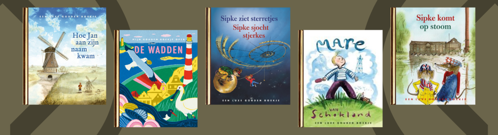 Omslag van de huidige reeks gouden boekjes