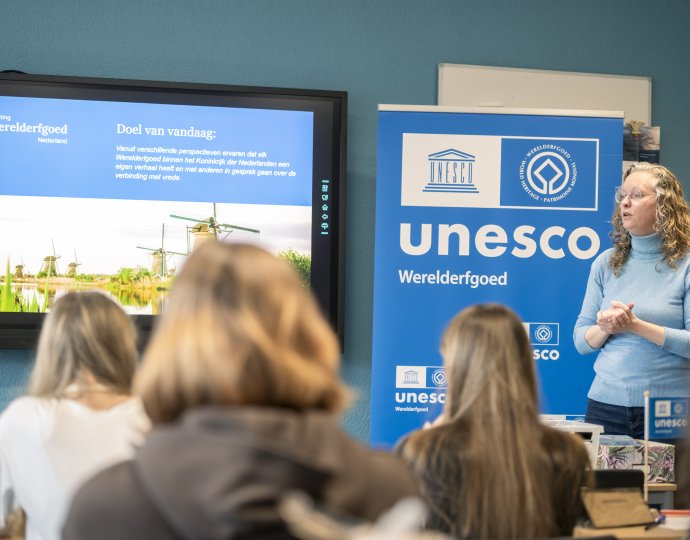 Netwerkbijeenkomst Educatie - Foto: workshop voor VMBO school